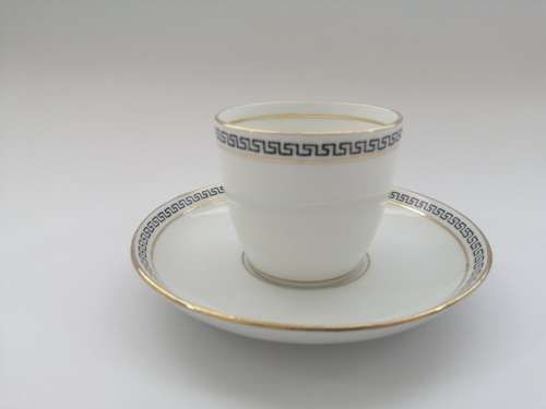 Sand N L Salon China Tea Cup and Saucer Made in England