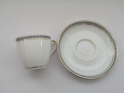 Sand N L Salon China Tea Cup and Saucer Made in England