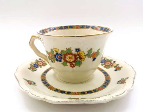 Maddock demitasse cup and saucer