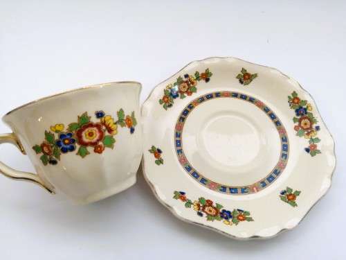 Maddock demitasse cup and saucer