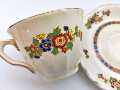 Maddock demitasse cup and saucer