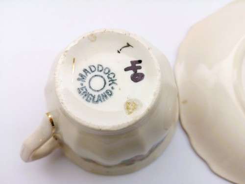 Maddock demitasse cup and saucer