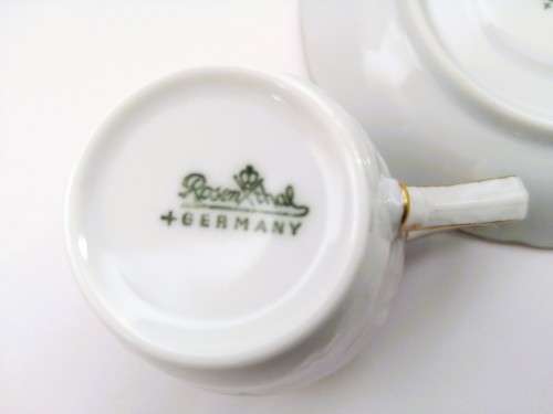 Rosenthal demitasse Cup and Saucer German