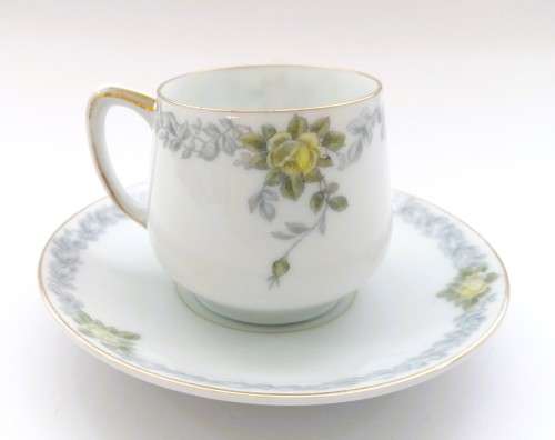 P.T. Bavaria demitasse Cup and Saucer duo German