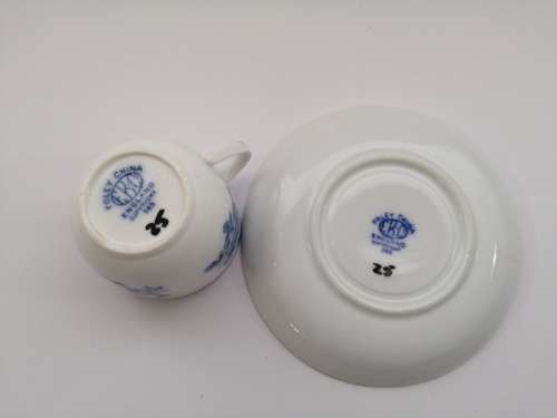 Foley China E.Bain and Co Ltd demitasse Cup and Saucer duo