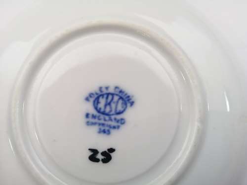 Foley China E.Bain and Co Ltd demitasse Cup and Saucer duo
