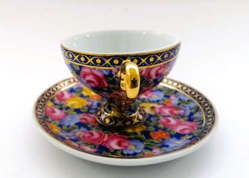 Very sweet and dainty demitasse Cup and Saucer duo