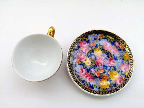 Very sweet and dainty demitasse Cup and Saucer duo