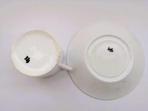 demitasse cup and sauce duo
