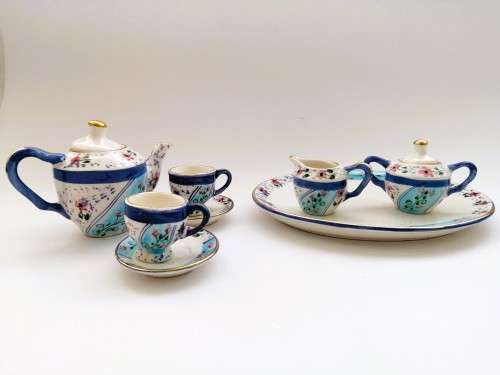 Beautiful Miniature Tea set - teaset
