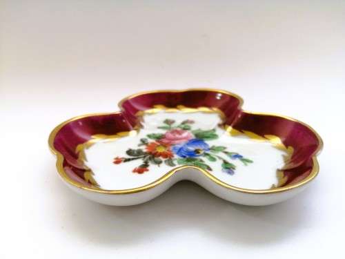 Vintage French Clover trinket dish jewellery holder