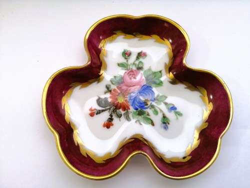 Vintage French Clover trinket dish jewellery holder