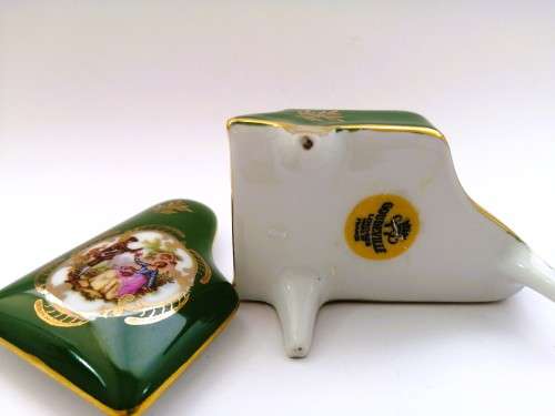 Limoges Gout De Ville Miniature Piano Trinket Box (Goudeville)