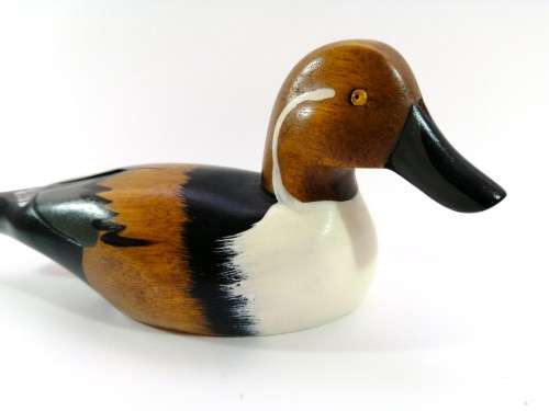Vintage Wooden Duck Decoy