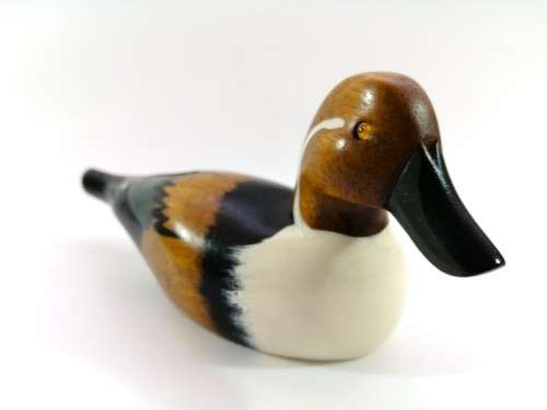 Vintage Wooden Duck Decoy