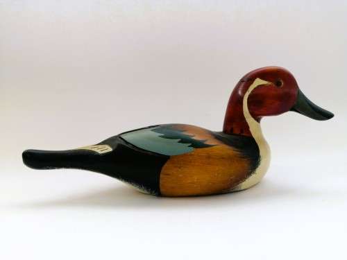 Vintage Wooden Duck Pintail Male Decoy