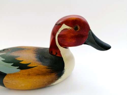 Vintage Wooden Duck Pintail Male Decoy