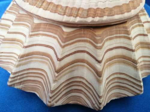 Vintage Stone Lidded Trinket Box