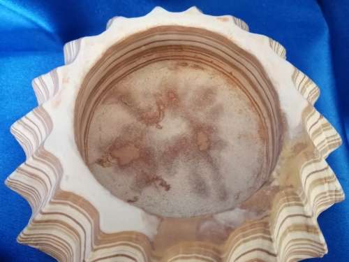 Vintage Stone Lidded Trinket Box