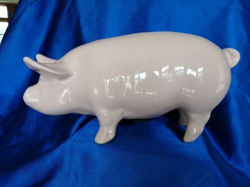 Vintage X - Large Pink piggy bank pig