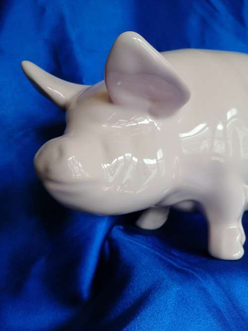 Vintage X - Large Pink piggy bank pig
