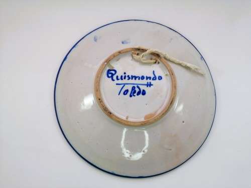 Wall Plate Quismondo Toledo Wall Plate, Spanish Plate