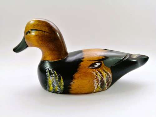 Vintage Wooden Duck Decoy