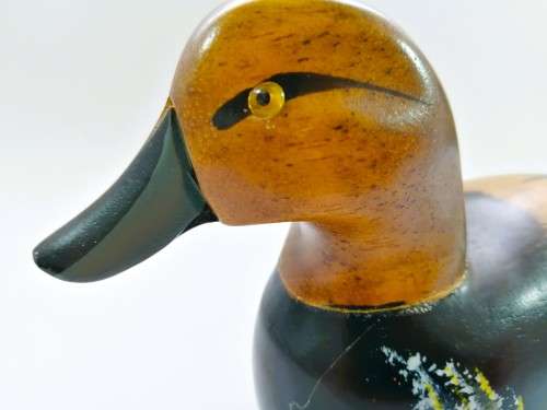Vintage Wooden Duck Decoy