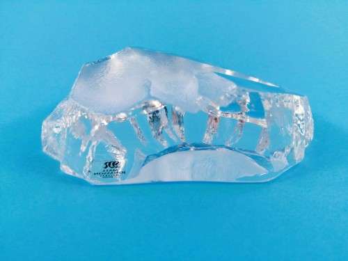 Lead Crystal Paperweight Mats Jonasson Polar Bear