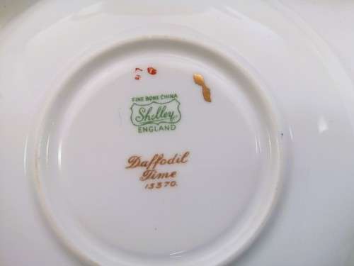 SHELLEY Daffodil Time Part Coffee Set ENGLAND