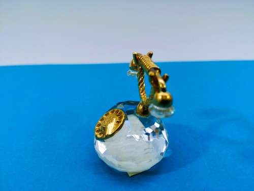 Stunning Cut Glass Crystal  Telephone