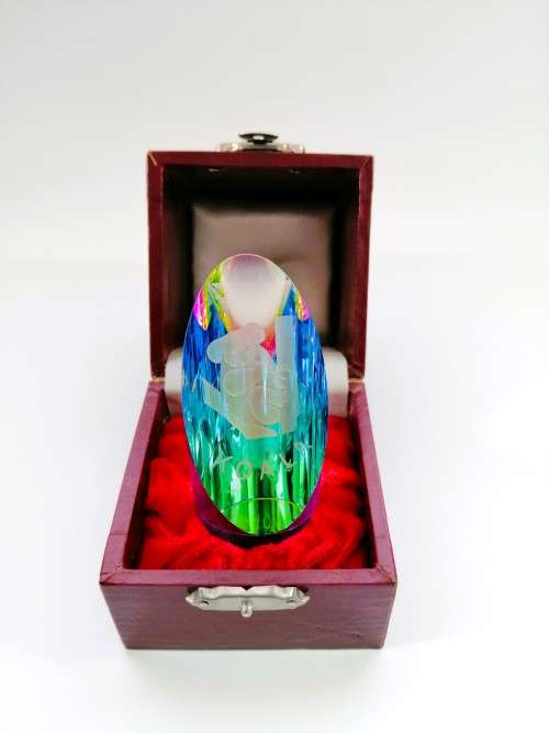 Stunning Koala Crystal paperweight