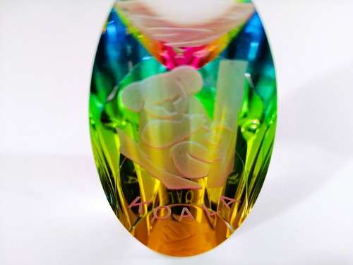 Stunning Koala Crystal paperweight