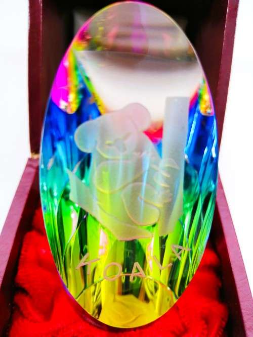 Stunning Koala Crystal paperweight