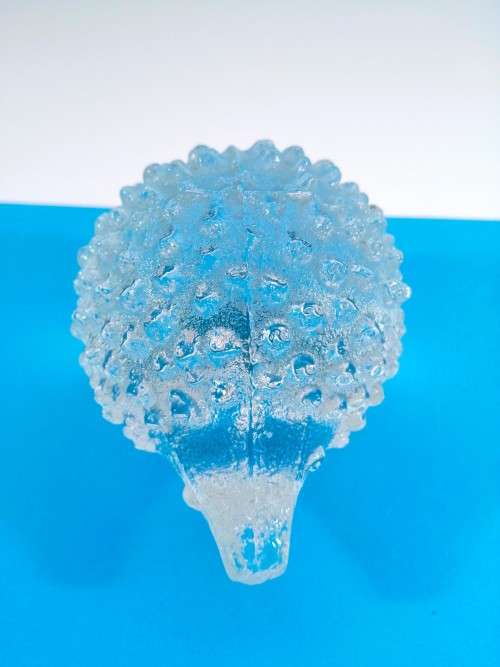 Hand Crafted Porcupine Glass Paperweight