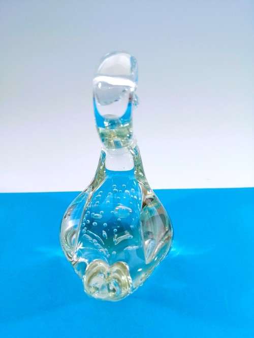 Vintage Murano Duck with bubbles