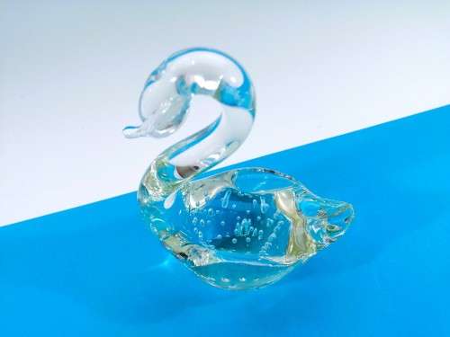Vintage Murano Duck with bubbles