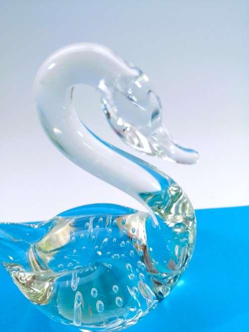 Vintage Murano Duck with bubbles