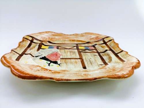 Vintage Lancaster and Sandland  Plate Sairey Gamp - Charles Dickens character