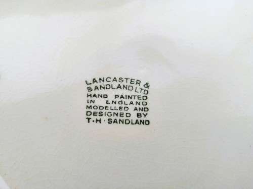 Vintage Lancaster and Sandland  Plate Sairey Gamp - Charles Dickens character