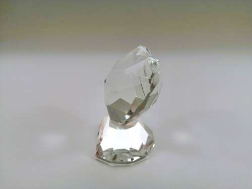 Stunning Crystal Glass I Love You Heart