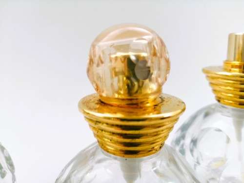 Beautiful Empty Perfume Bottles x 3