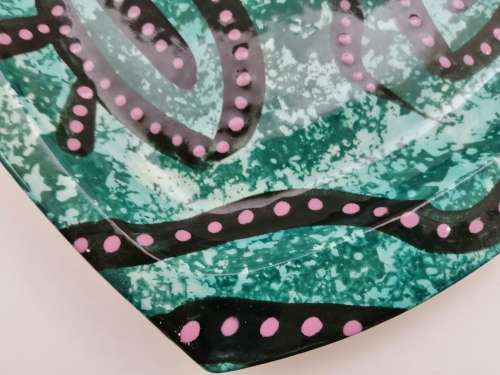 Handpaintes  Chris Wright Display Plate