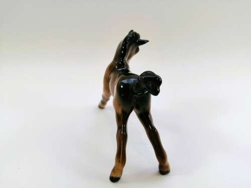 Beswick Horse Foal Small Gambolling Model # 996 Brown Gloss #