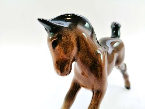 Beswick Horse Foal Small Gambolling Model # 996 Brown Gloss #