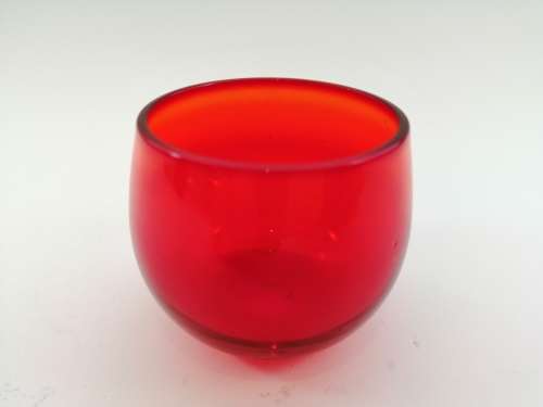 Ruby Red Glass bowl