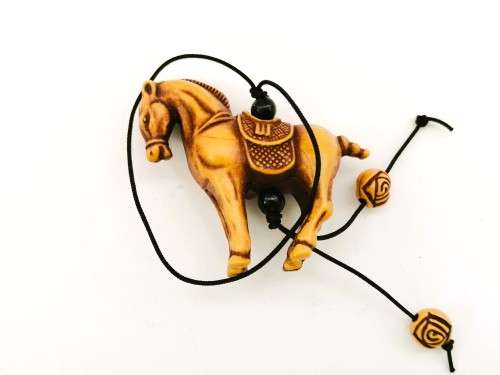 Japanese Nutsuke Sculpture Horse  #