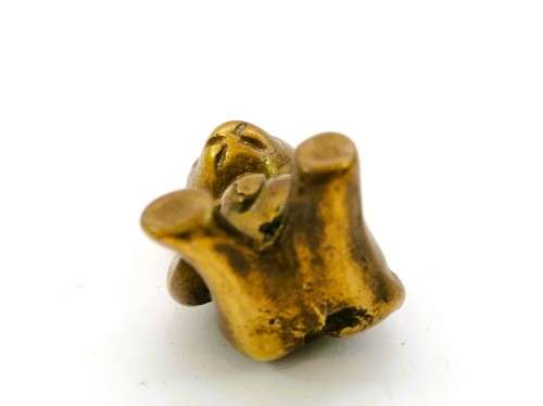 Vintage 1950`s brass Teddy Bear  #