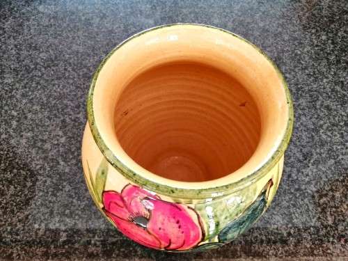 Beautiful large French ceramic Vallauris vase, French pottery