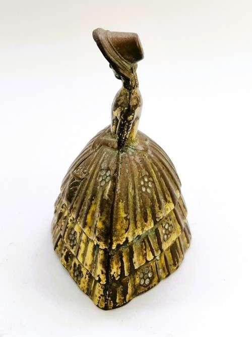 Vintage Brass Lady Bell